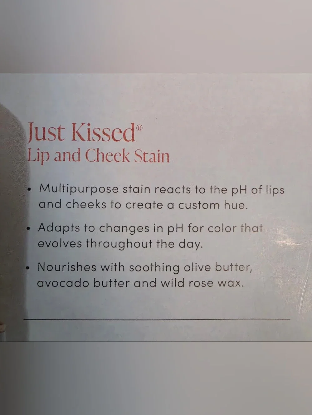 jane iredale Just Kissed Lip& Cheek Stain Sample 2pc Forever Pink $10 NEW